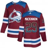 Maglia Hockey Colorado Avalanche Nathan Mackinnon Drift Fashion Rosso