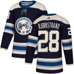 Maglia Hockey Columbus Blue Jackets Oliver Bjorkstrand Alternato Autentico Blu