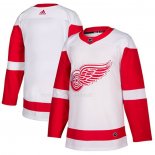 Maglia Hockey Detroit Red Wings Blank Road Autentico Bianco