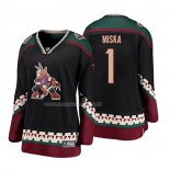 Maglia Hockey Donna Arizona Coyotes Hunter Miska Heritage Alternato Breakaway Nero