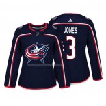 Maglia Hockey Donna Columbus Blue Jackets Seth Jones Autentico Giocatore Blu