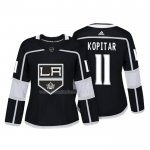 Maglia Hockey Donna Los Angeles Kings Anze Kopitar Autentico Giocatore Nero