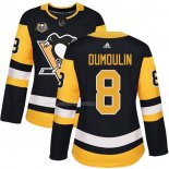 Maglia Hockey Donna Pittsburgh Penguins Brian Dumoulin 50 Anniversary Home Premier Nero