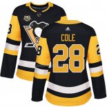 Maglia Hockey Donna Pittsburgh Penguins Ian Cole 50 Anniversary Home Premier Nero