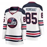 Maglia Hockey Donna Winnipeg Jets Mathieu Perreault Heritage Breakaway Bianco