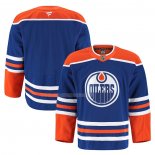 Maglia Hockey Edmonton Oilers Home Autentico Pro Blu