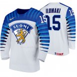 Maglia Hockey Finlandia Arttu Ilomaki Home 2020 Iihf World Championship Bianco
