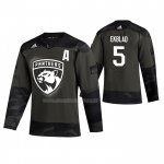 Maglia Hockey Florida Panthers Aaron Ekblad 2019 Veterans Day Camuffamento
