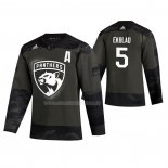 Maglia Hockey Florida Panthers Aaron Ekblad 2019 Veterans Day Camuffamento