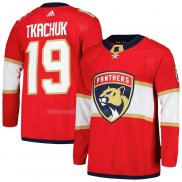 Maglia Hockey Florida Panthers Matthew Tkachuk Home Primegreen Autentico Pro Rosso
