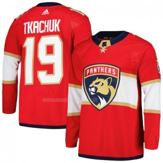 Maglia Hockey Florida Panthers Matthew Tkachuk Home Primegreen Autentico Pro Rosso