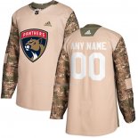 Maglia Hockey Florida Panthers Personalizzate Autentico 2017 Veterans Day Camuffamento