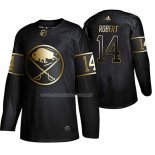 Maglia Hockey Golden Edition Buffalo Sabres Rene Robert Retired Giocatore Autentico Nero