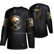 Maglia Hockey Golden Edition Buffalo Sabres Rene Robert Retired Giocatore Autentico Nero