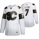 Maglia Hockey Golden Edition Calgary Flames T. J. Brodie Limited Bianco