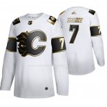 Maglia Hockey Golden Edition Calgary Flames T. J. Brodie Limited Bianco