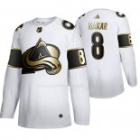 Maglia Hockey Golden Edition Colorado Avalanche Cale Makar Limited Bianco
