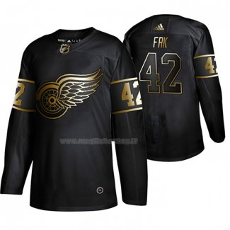 Maglia Hockey Golden Edition Detroit Red Wings Martin Frk Autentico Nero