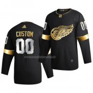 Maglia Hockey Golden Edition Detroit Red Wings Personalizzate Limited Autentico 2020-21 Nero