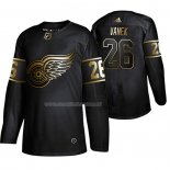 Maglia Hockey Golden Edition Detroit Red Wings Thomas Vanek Autentico Nero