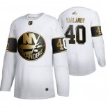 Maglia Hockey Golden Edition New York Islanders Semyon Varlamov Limited Bianco