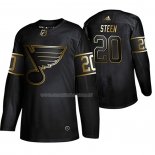 Maglia Hockey Golden Edition St. Louis Blues Alexander Steen Autentico Nero