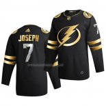 Maglia Hockey Golden Edition Tampa Bay Lightning Mathieu Joseph Limited Autentico 2020-21 Nero