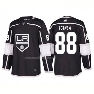 Maglia Hockey Los Angeles Kings Jarome Iginla Home 2018 Nero
