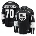 Maglia Hockey Los Angeles Kings Joonas Korpisalo Home Breakaway Nero