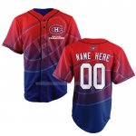 Maglia Hockey Montreal Canadiens Personalizzate Rosso