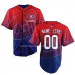 Maglia Hockey Montreal Canadiens Personalizzate Rosso