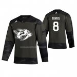 Maglia Hockey Nashville Predators Kyle Turris 2019 Veterans Day Camuffamento