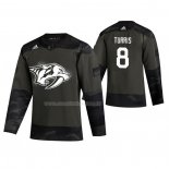 Maglia Hockey Nashville Predators Kyle Turris 2019 Veterans Day Camuffamento