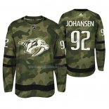 Maglia Hockey Nashville Predators Ryan Johansen Autentico Armed Special Forces Camuffamento