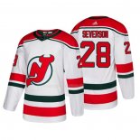 Maglia Hockey New Jersey Devils Damon Severson Alternato Autentico Bianco