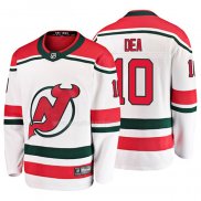 Maglia Hockey New Jersey Devils Jean Sebastien Dea Alternato Breakaway Bianco