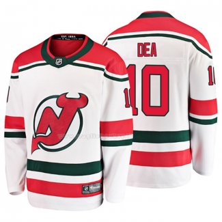 Maglia Hockey New Jersey Devils Jean Sebastien Dea Alternato Breakaway Bianco