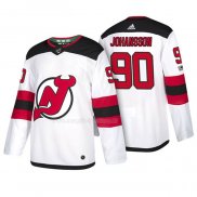 Maglia Hockey New Jersey Devils Marcus Johansson 2018 Bianco
