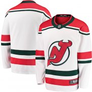 Maglia Hockey New Jersey Devils Premier Breakaway 2022-23 Bianco