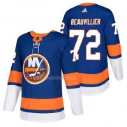 Maglia Hockey New York Islanders Anthony Beauvillier Autentico Home 2018 Blu
