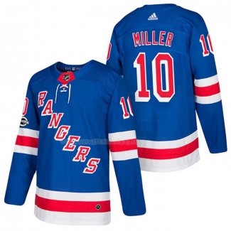 Maglia Hockey New York Rangers J.T. Miller Autentico Home 2018 Blu