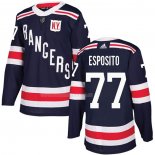 Maglia Hockey New York Rangers Phil Esposito 2018 Winter Classic Blu