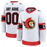 Maglia Hockey Ottawa Senators Away Personalizzate Bianco