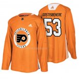Maglia Hockey Philadelphia Flyers Shayne Gostisbehere New Season Practice Arancione