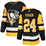 Maglia Hockey Pittsburgh Penguins Dominik Kahun Home Autentico Nero