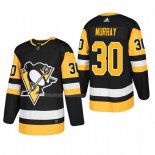 Maglia Hockey Pittsburgh Penguins Matt Murray Home Autentico Giocatore Nero