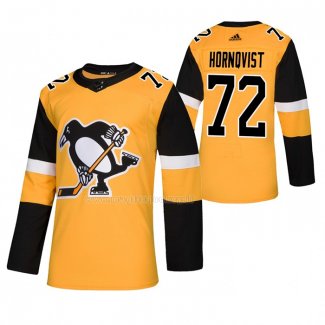 Maglia Hockey Pittsburgh Penguins Patric Hornqvist Alternato Autentico Or