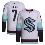 Maglia Hockey Seattle Kraken Jordan Eberle Away Primegreen Autentico Pro Bianco
