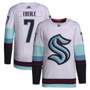 Maglia Hockey Seattle Kraken Jordan Eberle Away Primegreen Autentico Pro Bianco