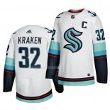 Maglia Hockey Seattle Kraken Primary Autentico Bianco